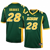 North Dakota State Bison 28 Ty Brooks Green College Football Jersey Dzhi,baseball caps,new era cap wholesale,wholesale hats